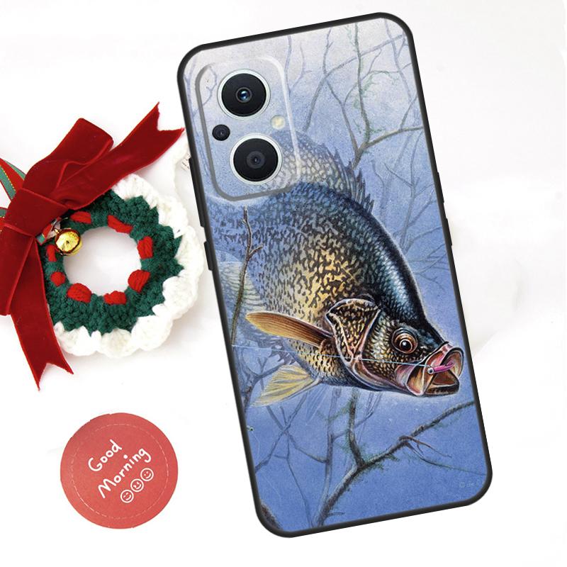 Art Fishing Lure Funda For OPPO Reno 8 Lite 10 11 12 13 14 Pro 11F 12F 13F 14F OPPO Find X8 X5 X6 X9 Pro Case