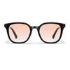 Gradient Brown Blush Lens Black Frame GM Style Sunglasses Women Men High-end UV Protection Fashion Sun Glasses