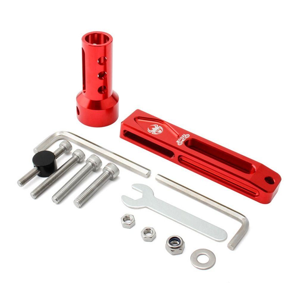 Accessories Folding Bike Bike Brake Adapter Wear-resistance Universal Brake Caliper Extender Aluminum Alloy C Caliper Extension красный