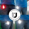 LED Clip On Flashlight Silicone Night Light Backpack Light Pocket Work Light Safety Warning Light for Outdoor Night