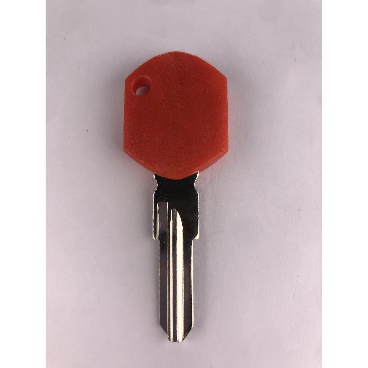 Brand new black/red motorcycle blank key uncut blade for KTM Duke 125 250 390 690 motorbike racer good quality