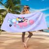 Bluey Friends Adventure Beach Towel, Quick-drying, Easy to Care for, Suitable for Both Fitness and Beach Vacations,Sports Essential
