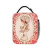 Cartoon Animation Sarah Kay Girl Lunch Bag  Funny Lunch Box Travel Portable Thermal Lunch Bags For Adult Oxford Print Cooler Bag