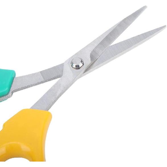 Stainless Steel Scissor, Curved Blade Grape Pruning Shears Fruit Branch Picking Scissors Bonsai Shears for Bonsai,Fruit Trees, Gardens,etc