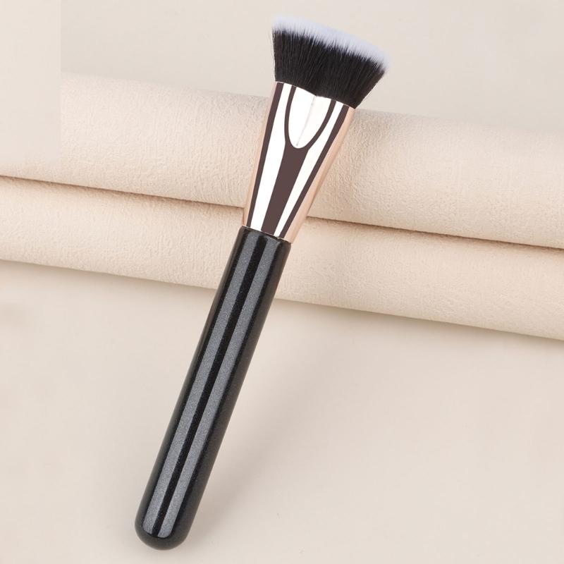 Professional Highly Density Bristles Makeup Brush Set for Stylish Liquid Cream and Under Eye Concealer Application