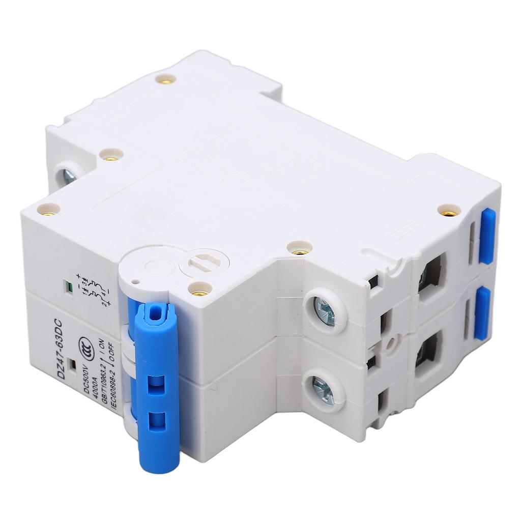 DC Miniature Circuit Breaker Upgraded 2P 500V Air for Solar PV System Panels Grid 32A