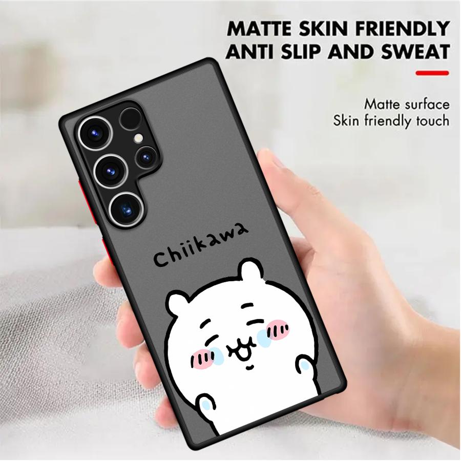 Cute Chiikawas Phone Case for Samsung Galaxy Note 10 20 Ultra S10 S9 S8 Plus S10 Lite Soft Edge