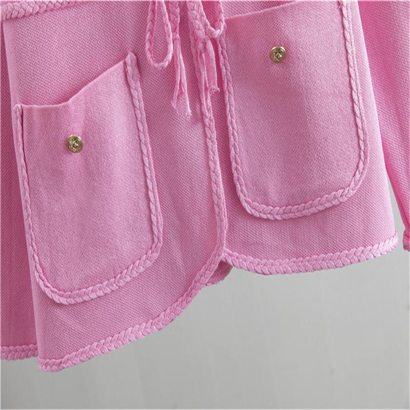 Women'S Dresses Spring And Autumn Set Casual Loose Fashion Cardigan Sweater Long Skirt Two Piece Set