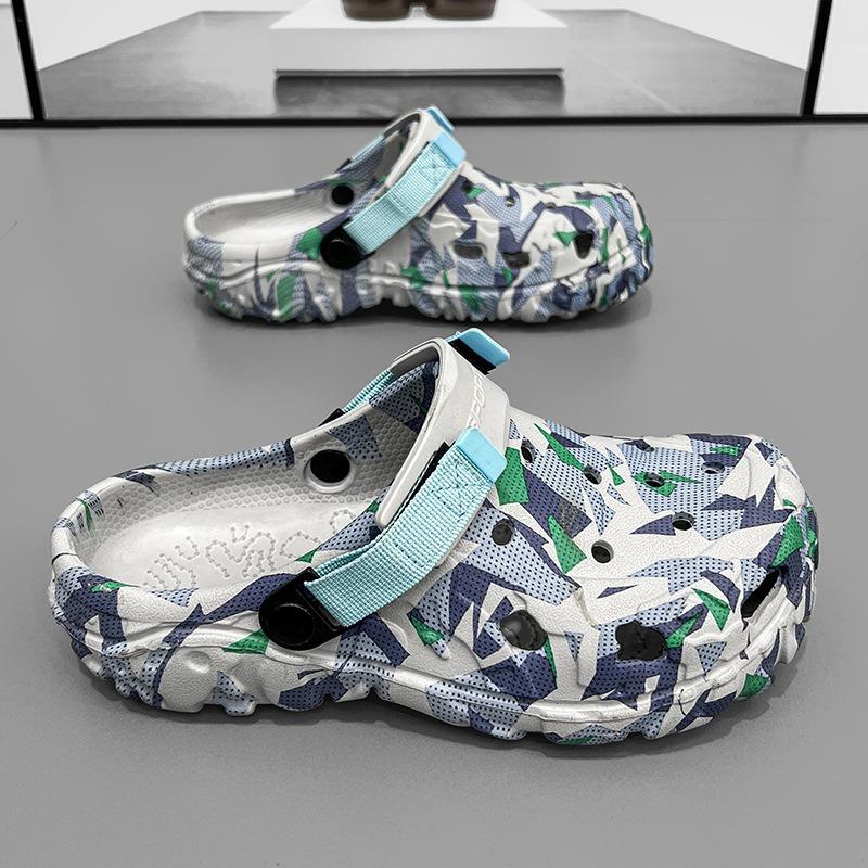 Men's, Color Blocking, Breathable, Non Slip Sandals, Casual Shoes, Outdoor Activities, Beach Shoes