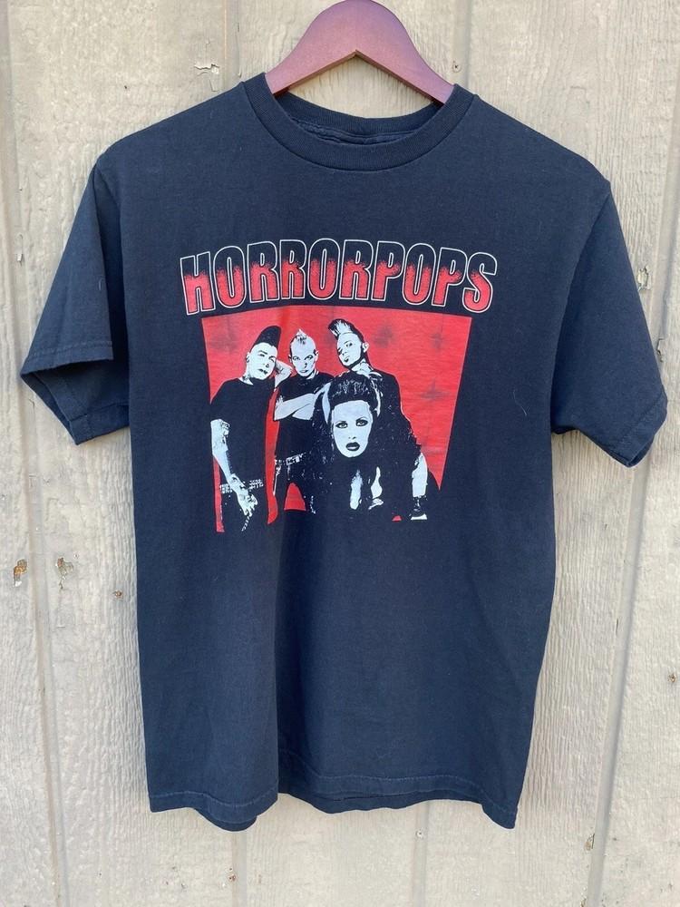 

Hot New Horrorpops Band Cotton Unisex Shirt S to 5XL Black HL100 Unisex T-Shirt L
