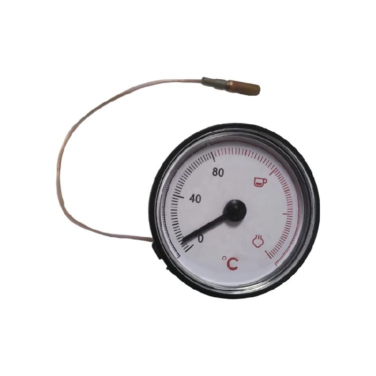 

Stainless Steel 0-180℃ Gauge with Coil Accurate Fast Temperature Measurement Coffee Accessories for Coffee Machine 1