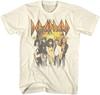 Def Leppard Pyromania Group Photo Men's T Shirt Rock Band Merch