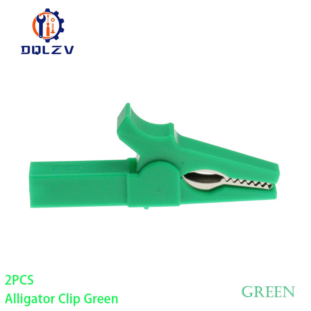 2PCS Battery Test Clip 55MM HV Alligator Clip For Banana Plug 4mm Multimeter Pen Cable Probes Crocodile Clip