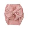 Baby Hair Accessories Nylon Big Bow Children'S Headband Super Soft Wide Headband Baby Stockings Headband