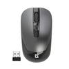 Draadloze muis Defender WAVE MM-995 optisch klikloos silent 1600dpi zilver