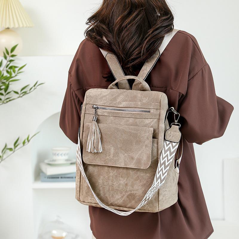 New fashion casual women's backpack anti-theft backpack