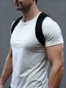 Vbosi Adjustable Upper Back Support Posture Corrector Belt For Men Women Comfortable Sporty Shoulder Support