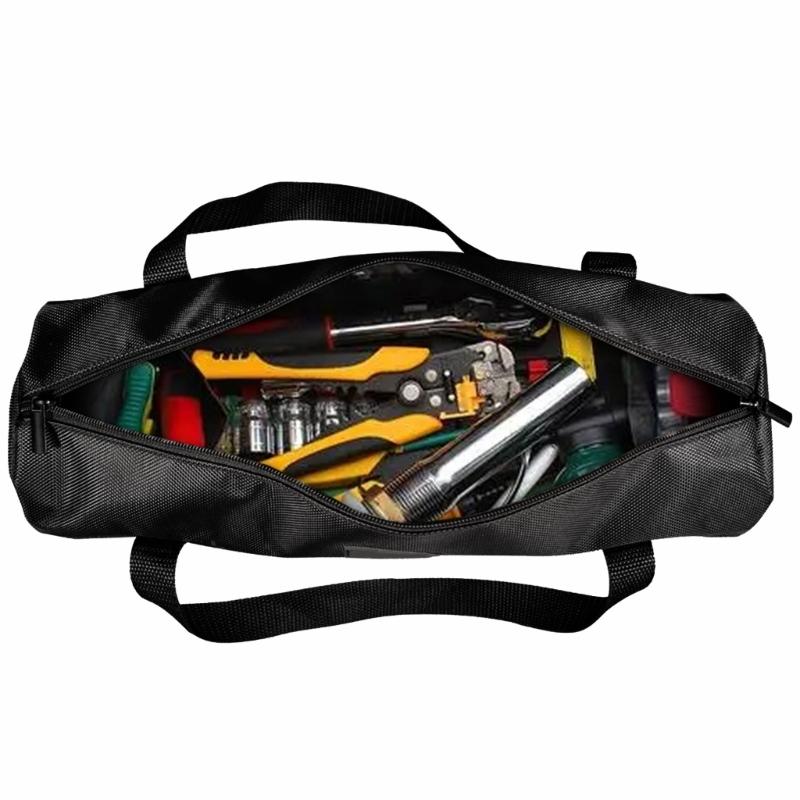 Heavy Duty Oxford Cloth Tool Bag for Organizing and Carrying Hand Tool Zippered Tool Pouch with Spacious Interior