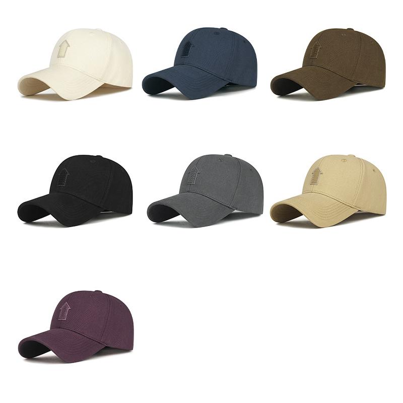 Solid Color Sunshade Baseball Cap Men Sunscreen Cap