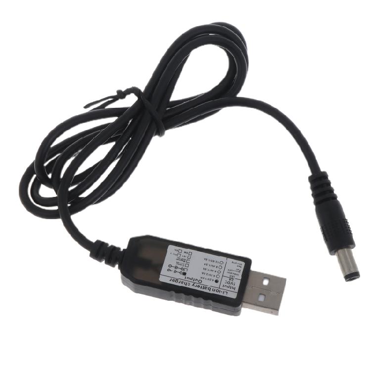 

USB на 4.2В 1А 5.5x2.5мм для Умного Зарядного Устройства для 3.7В Li-ion Литиевых Батарей 1
