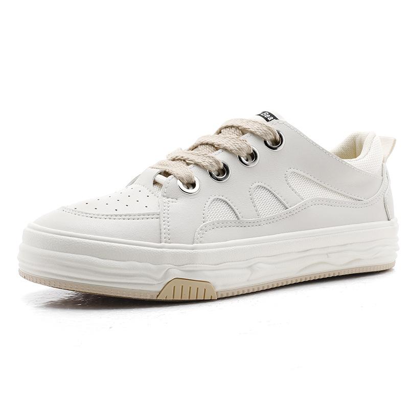 Little white shoes men's 2025 spring new low-top men's casual board shoes Korean version of versatile mesh breathable men's trendy shoes