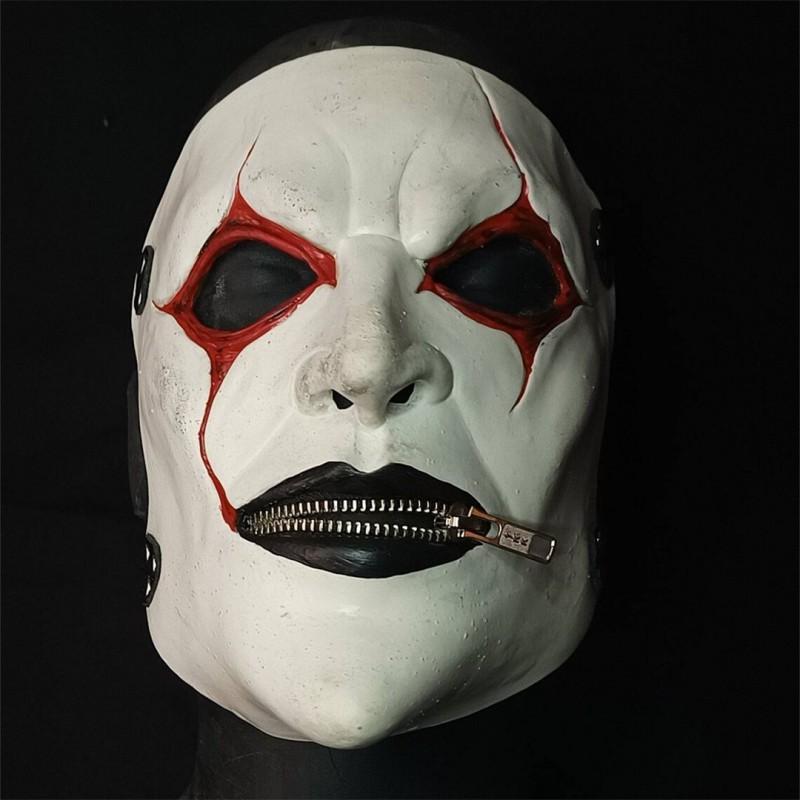 Chainsaw Man Slipknot Latexová maska Halloweenská Cosplay Hororový kostým Příslušenství