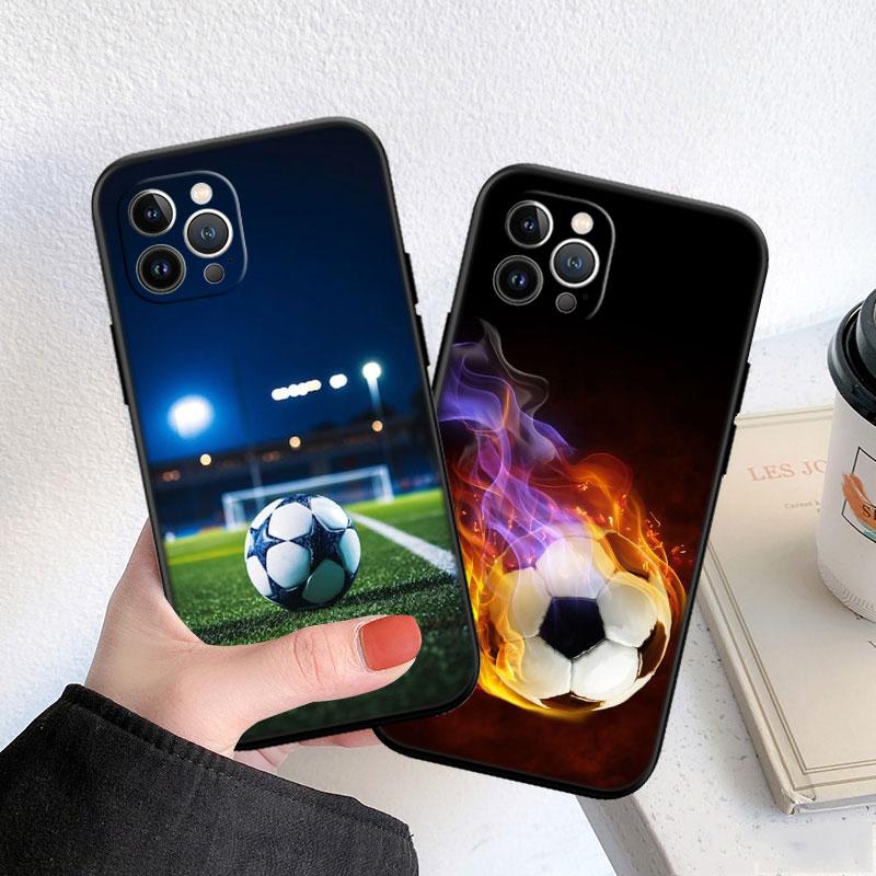 BF58 Football Soccer Soft Shell Phone Case for Xiaomi Poco C40 C50 C51 C55 C65 C71 C75 F3 F5 F6 F7 M2 M3 Pro Ultra