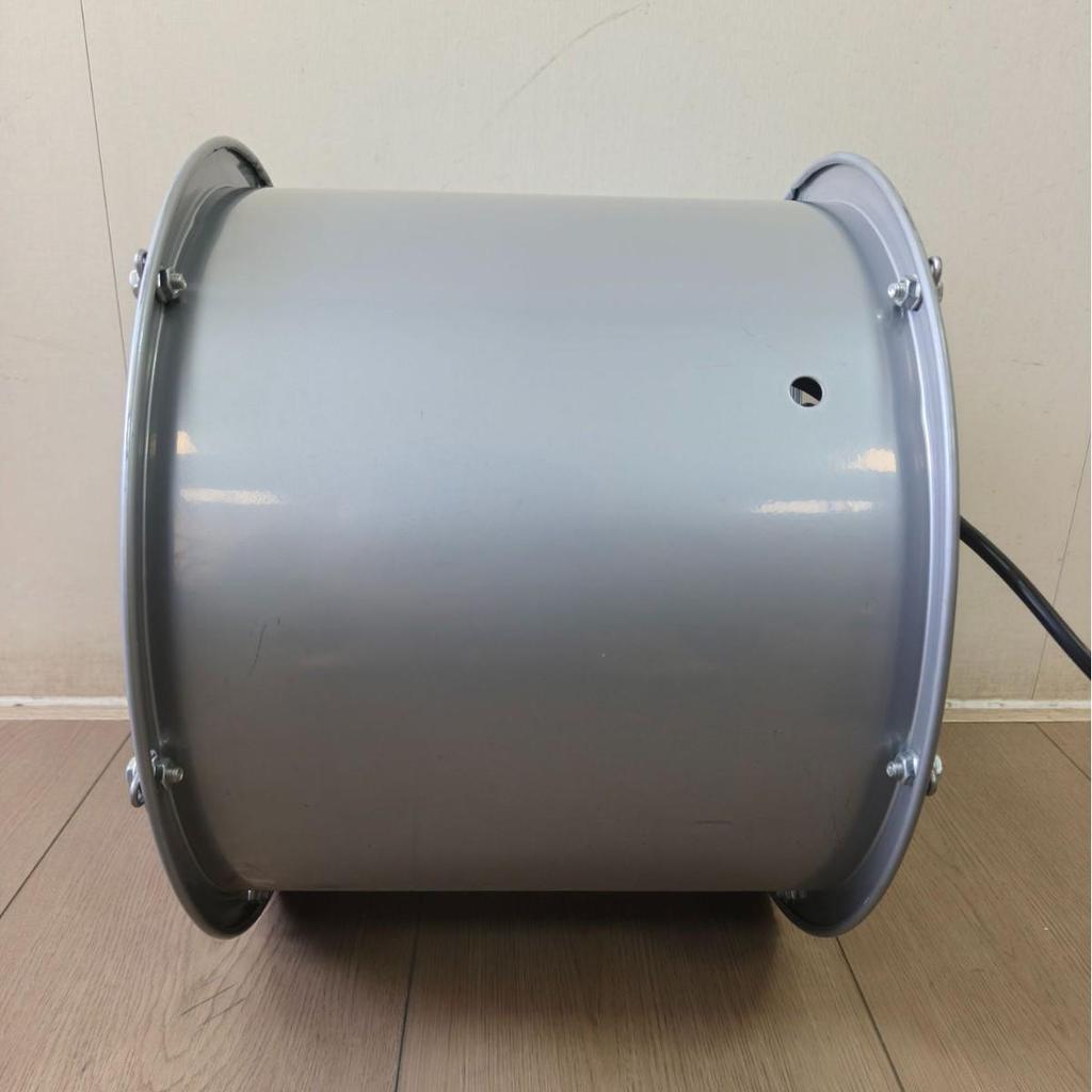Powerful Industrial Cylindrical Axial Exhaust Fan for Commercial or Household Kitchens and Food Stalls
