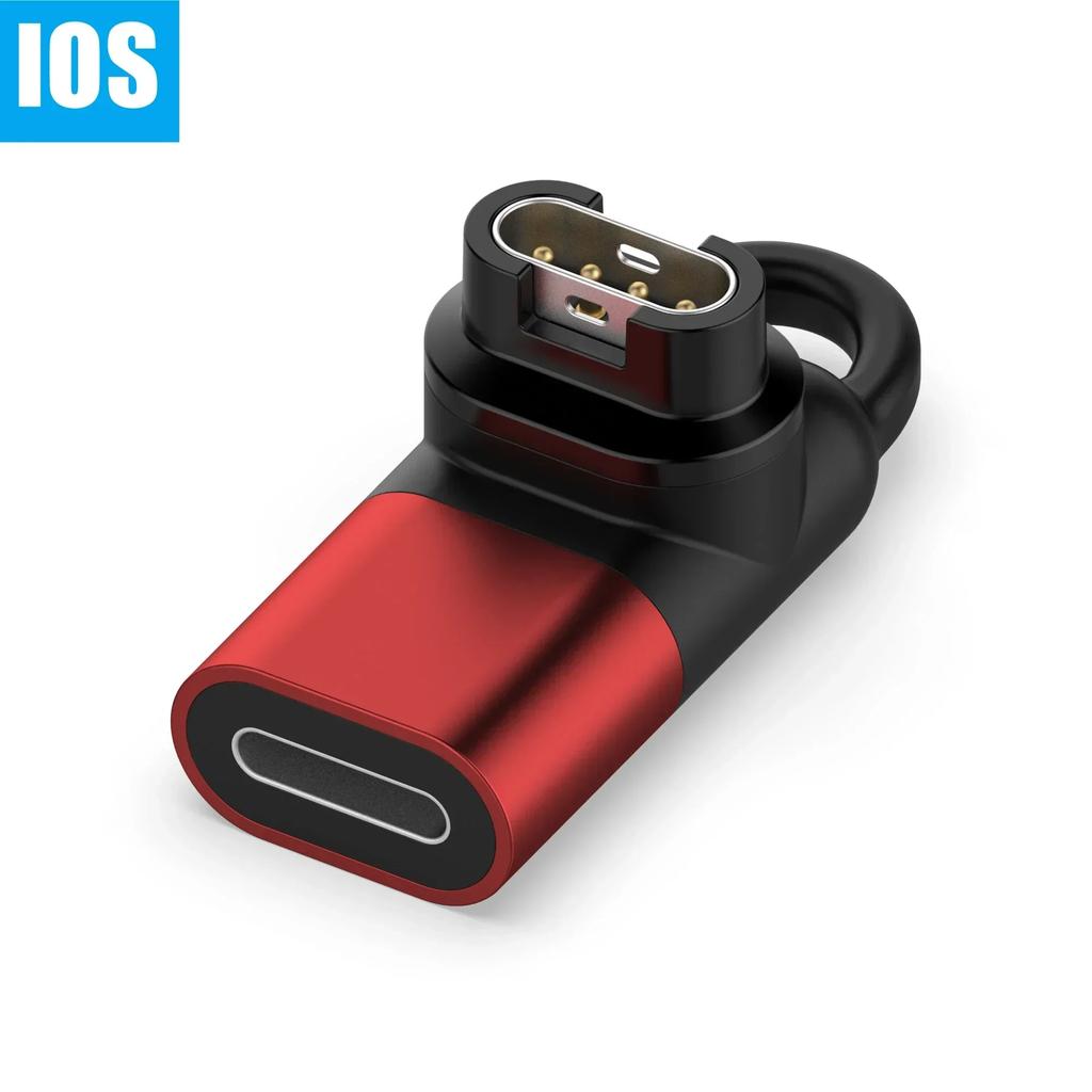 Für Garmin Uhr USB C/Micro/IOS Ladeadapter Ladekabel Konverter für Garmin Fenix 7X 7S Forerunner 955 965 Vivoactive 4