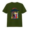 The Strokes Band Rock Tour 90s Style Colorful Print  T Shirt vintage Washed Versatile graphic Casual Soft Top For Everyday Wear