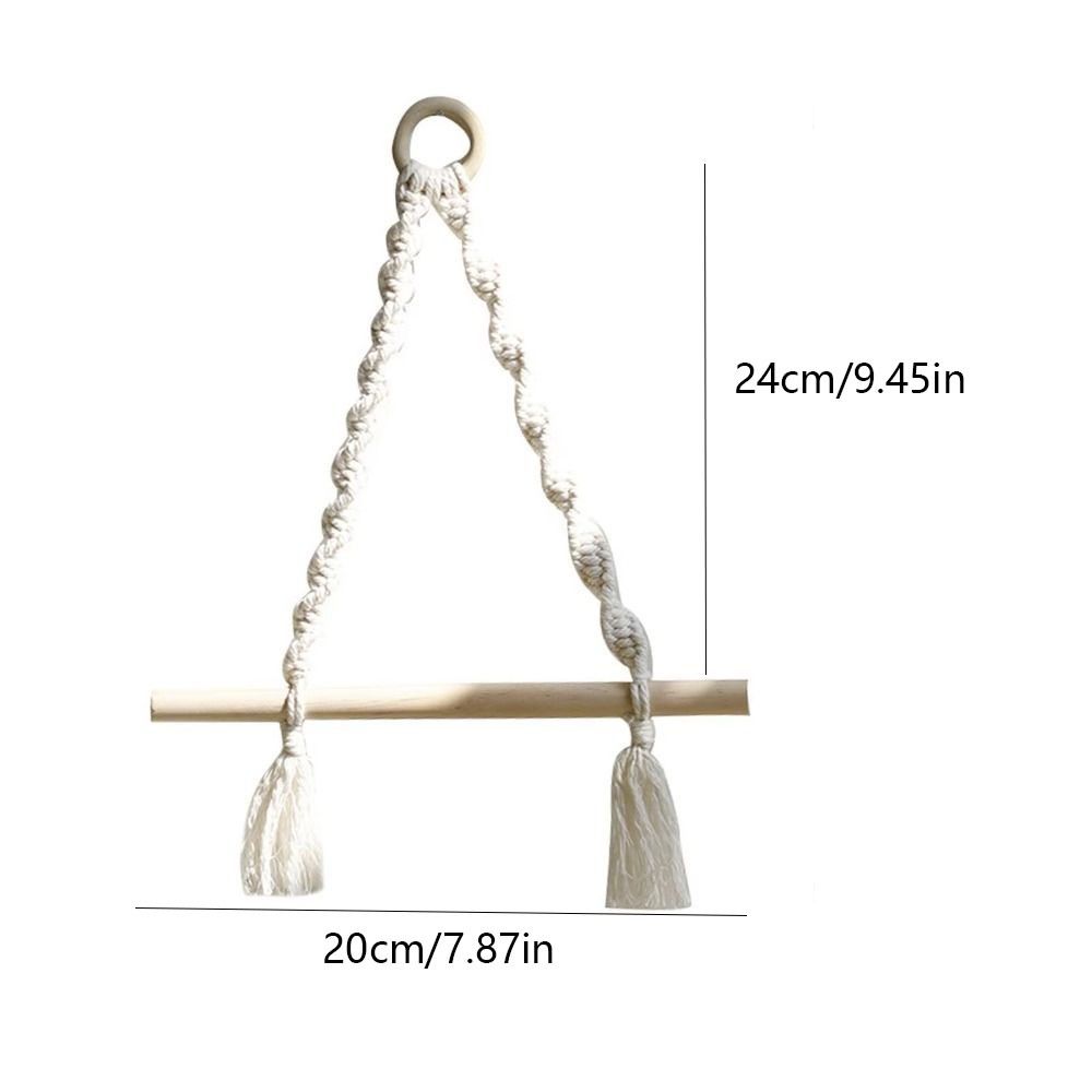 Cotton Thread Bohemian Paper Towel Rack Bohemia Toilet Tissue Holder Tissue Storage Rack  Hotel