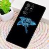 Neon Light Silicone Phone Case For Samsung Galaxy note 10 pro S26 S25 S24 S23 S22 S21 Plus S25Ultra Capa Cover