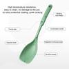 Large Silicone Cooking Spoon Spatula Kit Non-Stick Slotted Solid Spoon Set Hanging Hole Design