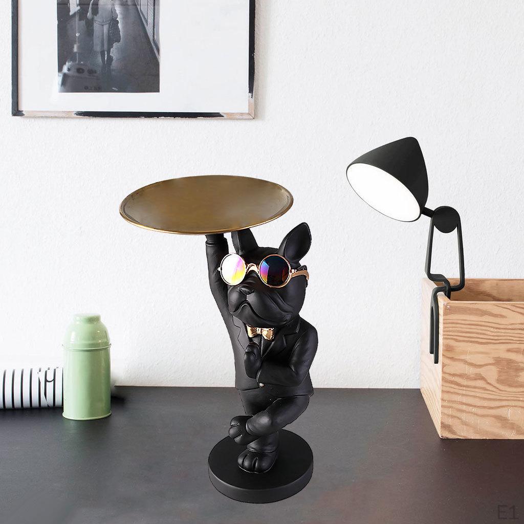 Animal Storage with Glasses Figurines Home or Candy Bowl