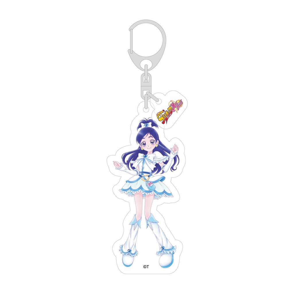 Futari wa Pretty Cure Max Heart Acrylic Keychain Cure White