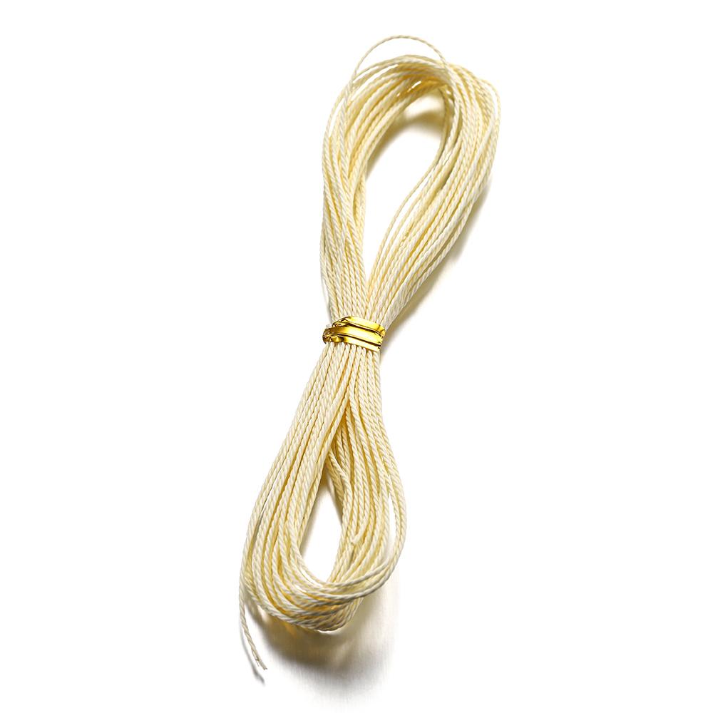 10m/Lot 1mm Waxed Cotton String Beading Cord Rope for DIY Bracelet Necklace Jewelry Making Supplies Accessories