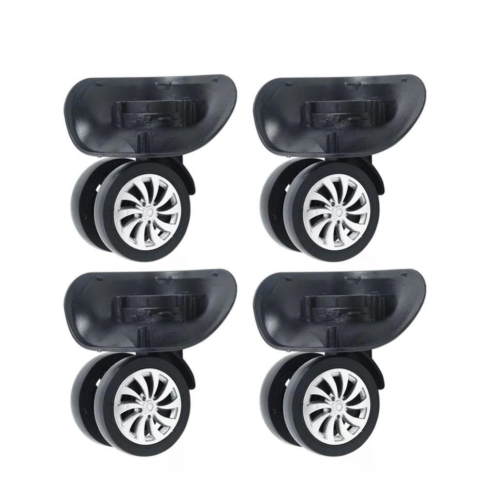 4Pcs 360 Degree Luggage Suitcase Wheels Universal Trolley Case Roller  for Platform