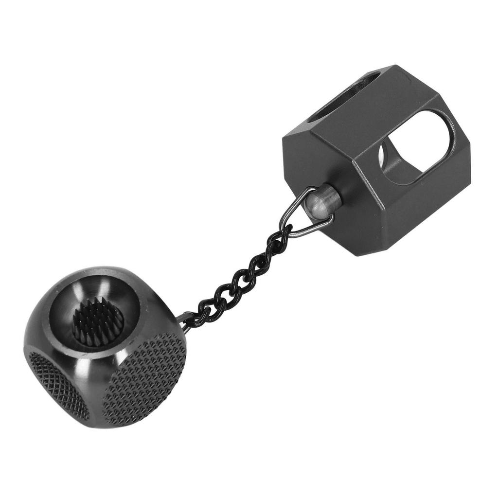 Billiard Chalk Holder Aluminum Alloy Portable Magnetic Pool Cue Chalk Holder for Accessory