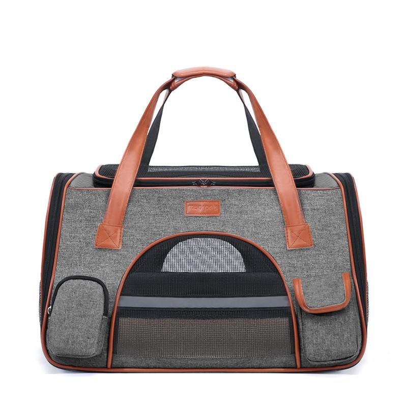 

Кошачья сумка Портативный рюкзак для домашних животных на одно плечо для прогулок Дышащий рюкзак для кошек Сумка для прогулок для кошек M 50*30*30cm