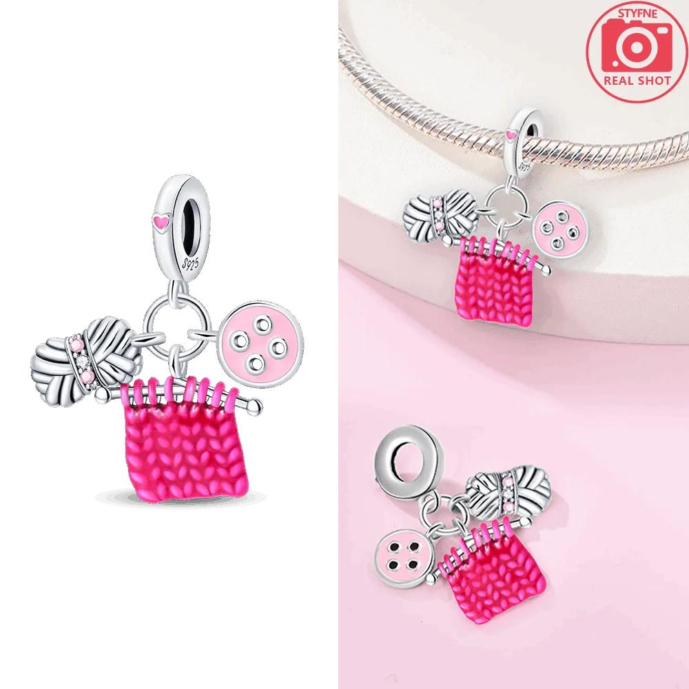 Clock Charm Bead Components Copper Metal Tailor Sewing Machine Telephone Alarm Pendant Bead Components Compatible With Authentic Original Bracelets