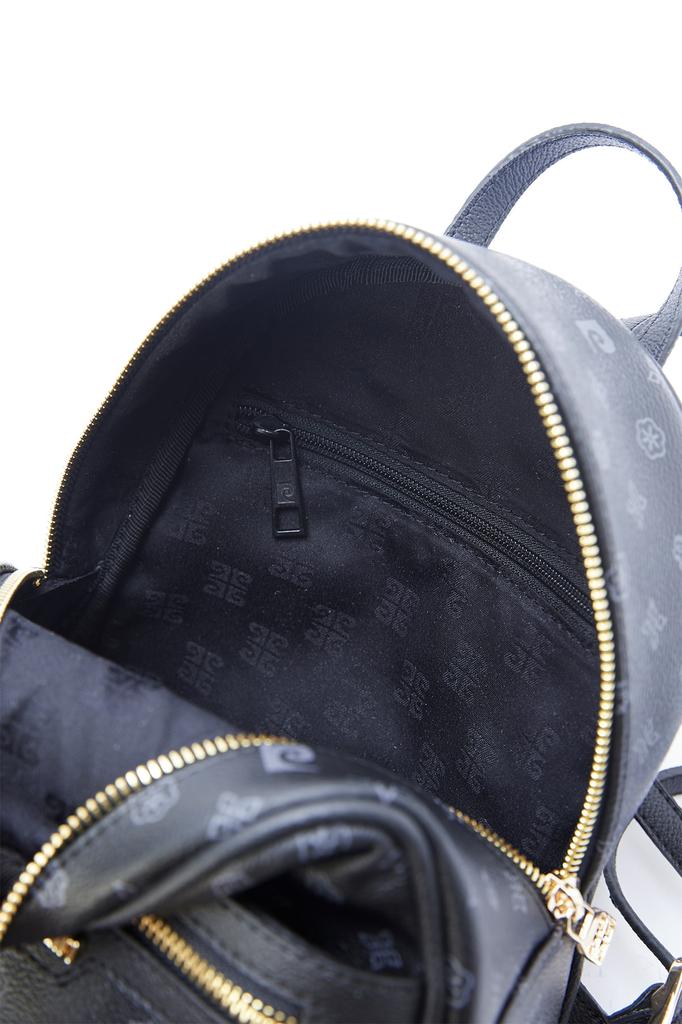 Original Pierre Cardin Coffee Monogram Luxury Backpack Coffee Monogram Women's Backpack