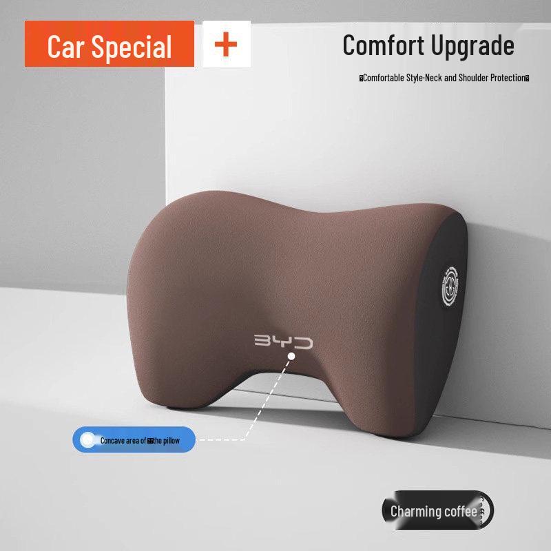 

BYD Car Headrest & Lumbar Support Pillow: Neck Protection for Qinplus, Songpro, Seagull, Seal, Han Models