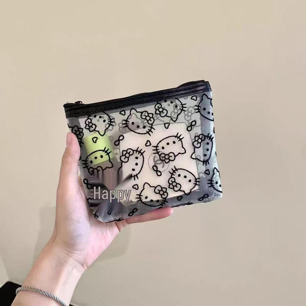 Tragbare Niedliche Kätzchen Make-up Tasche - Praktisch, Schmutzabweisend, Kleine Handtasche zur Aufbewahrung