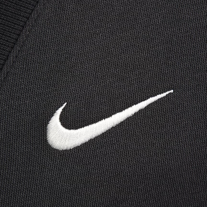 Nike Maglieria Donna Nero Scollo a V Ispessito e Foderato in Pile Cardigan FB8773-010