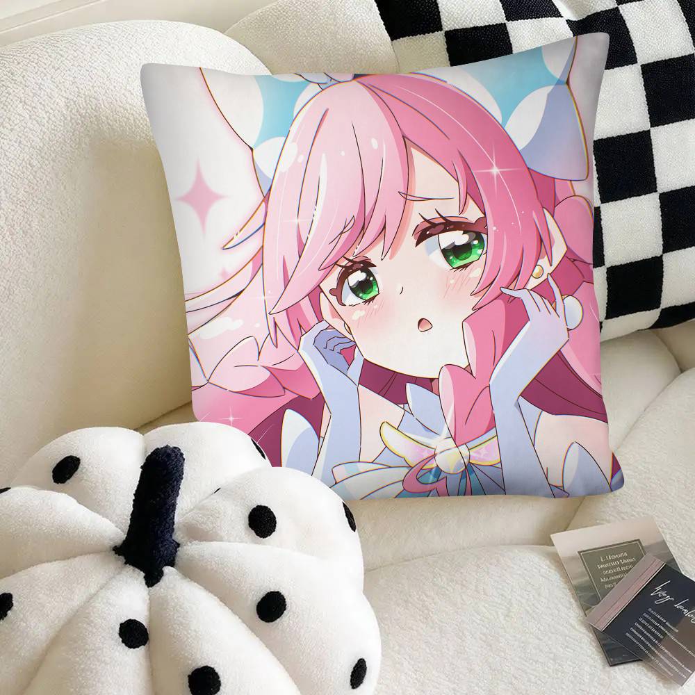 Hirogaru Sky Precure Cure Prism Pillow Case Fashion Square Pillowcase Bedroom Sofa Room Ins Decoration Leisure