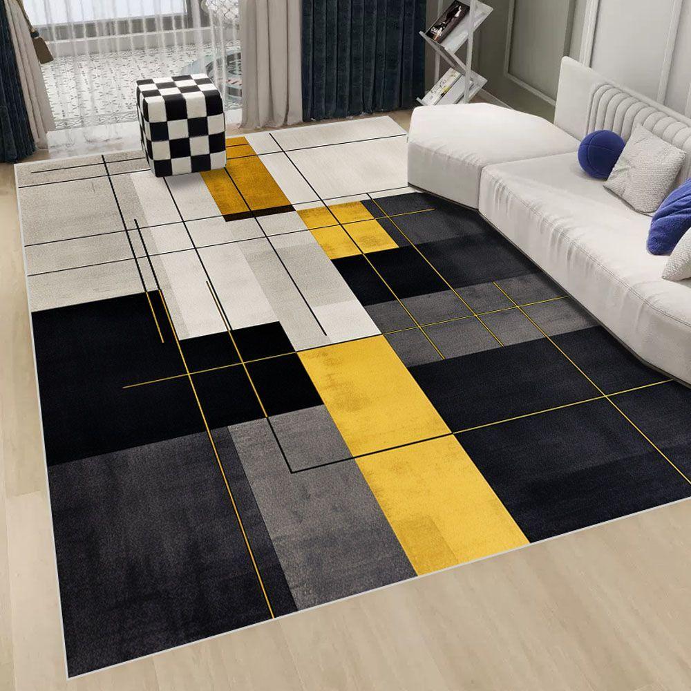

Nordic Simple Style Large Area Living Room Antiskid Rug Soft Foldable Room Decoration Carpet Machine Washable Coffee Tables Mat 80x120cm