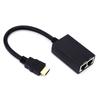 30M HDMI Over RJ45 CAT5e CAT6 LAN Ethernet Balun Extender Repeater Up To 1080P