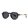 New Retro Oval Sunglasses Women Rivets Gradient Men Sun Glasses Shades UV400