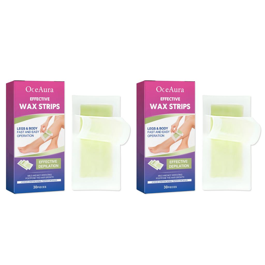 Hair Removal Wax Strips Painless Bikini Chin Upper Toes Legs Underarm Arm Depilation Patch Summer Unisex Facial Body Beauty Tool