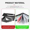 RUN1 For Volkswagen VW Carbon Fiber Car Men's Card Bag Storage With Multiple Cards Polo Jetta Sagitar Magotan Passat B5 B6 B7 CC